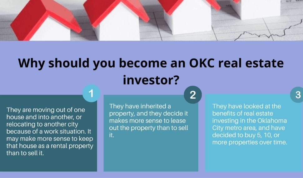 Why should you become an OKC real estate investor? why invest in real estate
