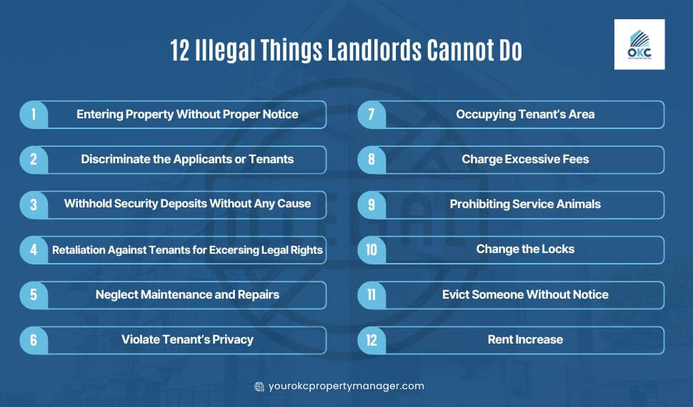 12 Illegal Things Landlords Cannot Do