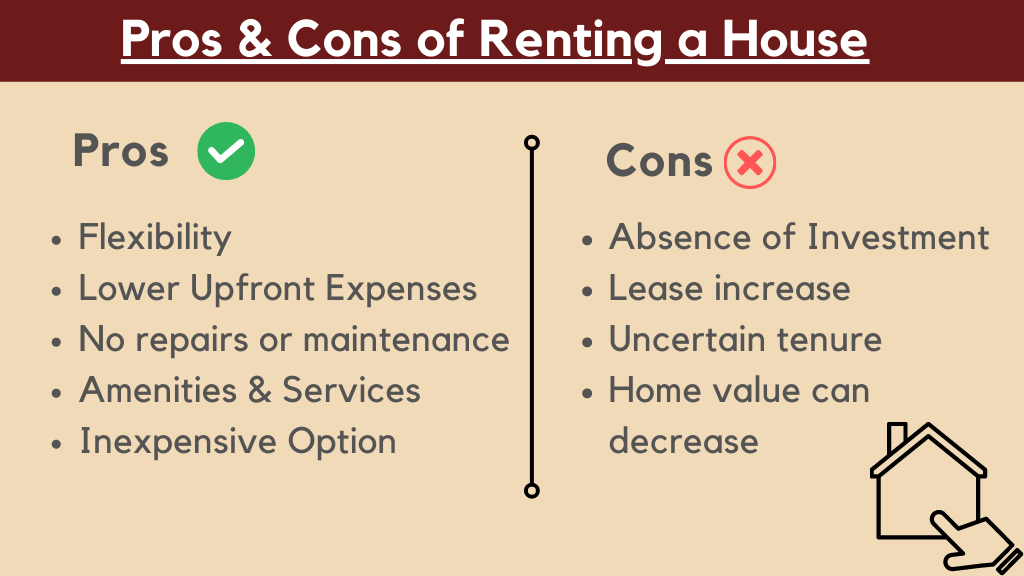 Pros Cons of Renting a House 1