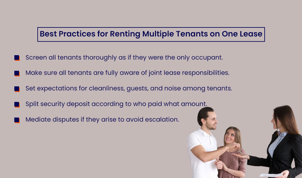 Best Practices for Renting Multiple Tenants on One Lease
