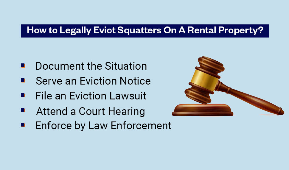 How to Legally Evict Squatters On A Rental Property