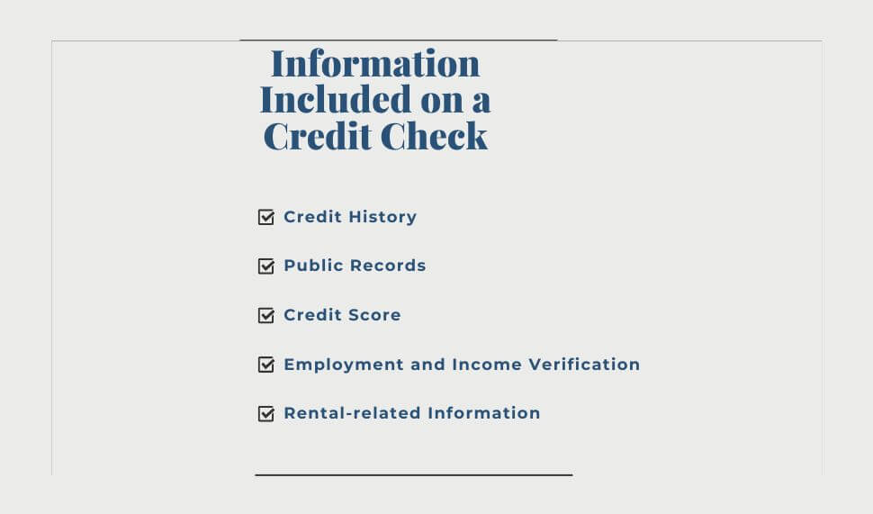 What Information is Included on a Credit Check for Rental Applications?