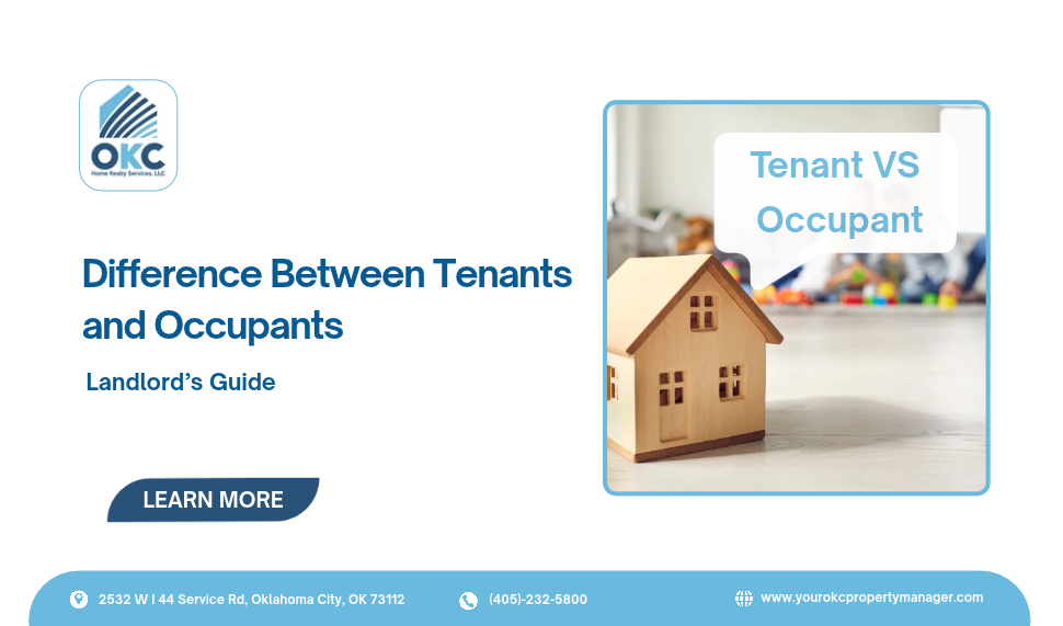 difference between tenants vs occupants