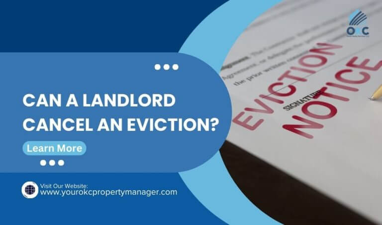 Can a Landlord Cancel an Eviction?