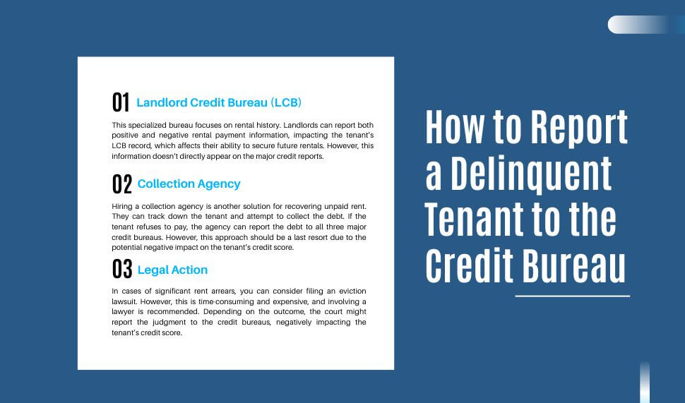 How to Report a Delinquent Tenant to the Credit Bureau