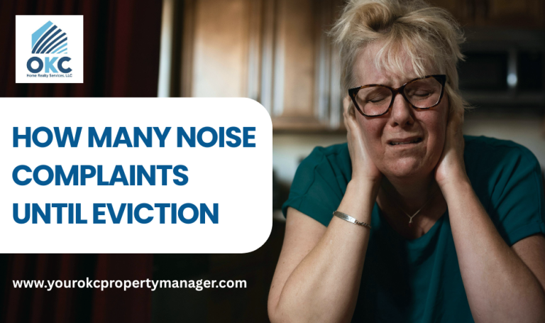 how many noise complaints until eviction