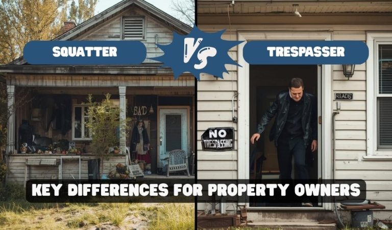 Squatter vs. Trespasser | Key Differences for Property Owners
