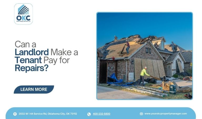 Can a Landlord Make a Tenant Pay for Repairs