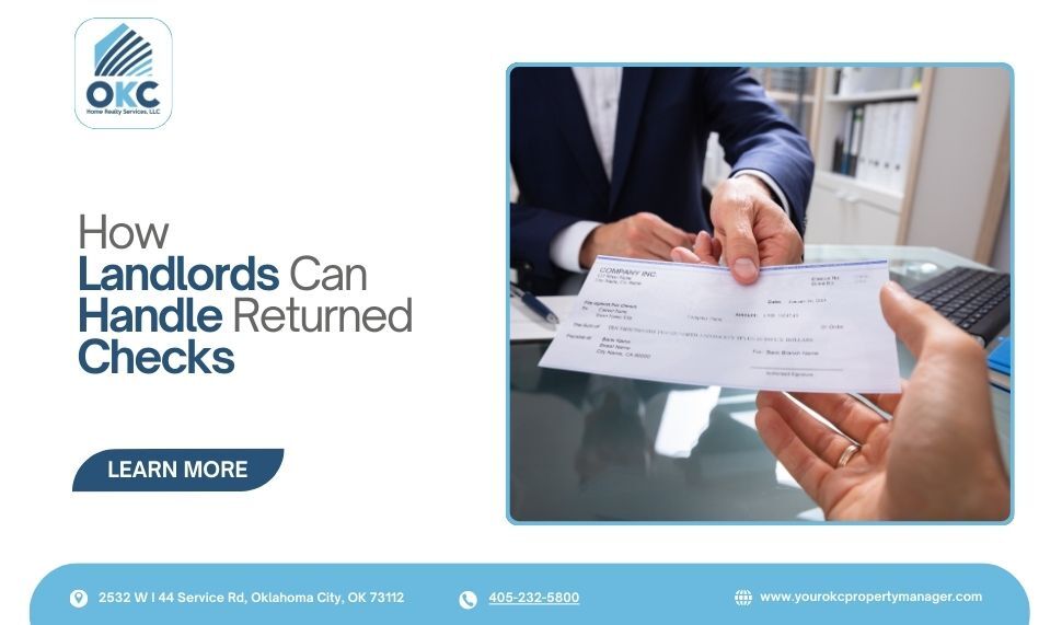 How Landlords Can Handle Returned Checks