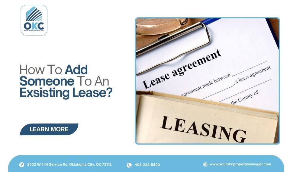 How to Add Someone to an Existing Lease: