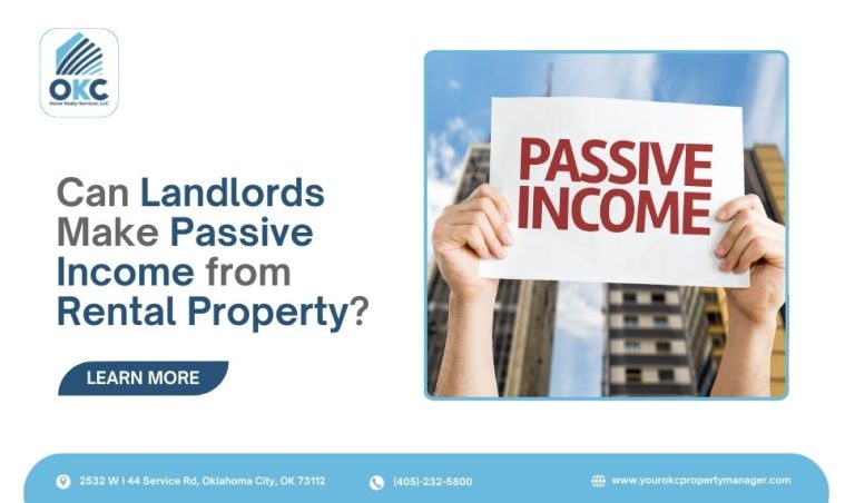 Can Landlords Make Passive Income from Rental Property?