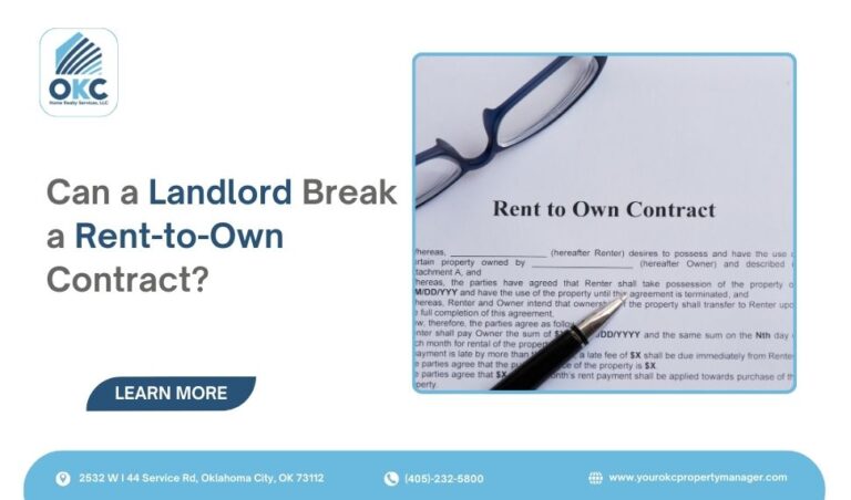 Can a Landlord Break a Rent-to-Own Contract