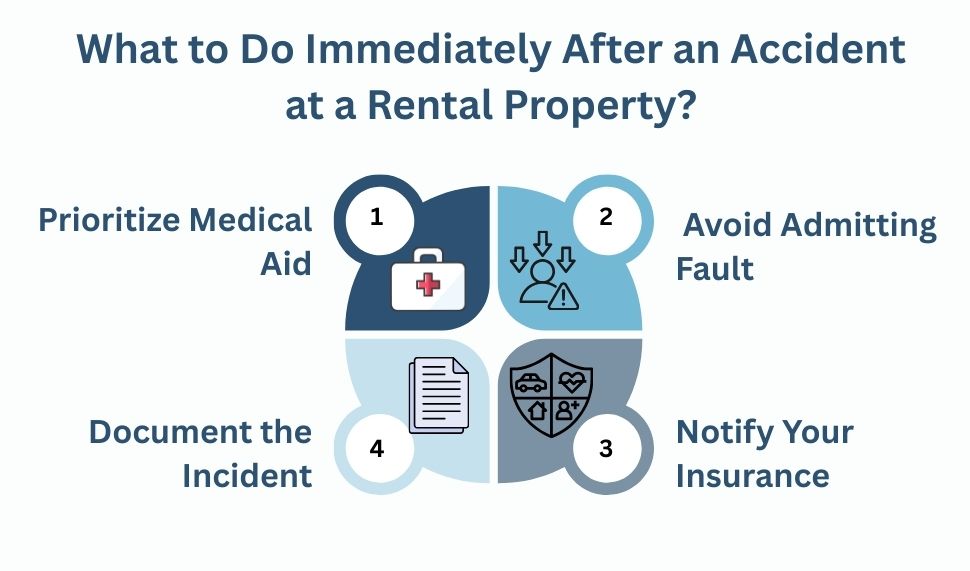 What to Do Immediately After an Accident at a Rental Property?