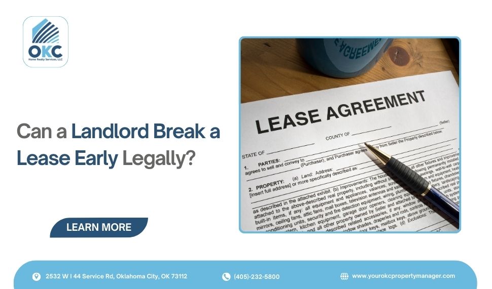 Can a landlord break a lease early