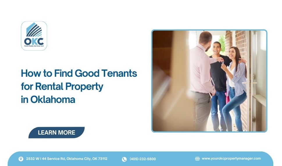 How to Find Good Tenants for Rental Property in Oklahoma