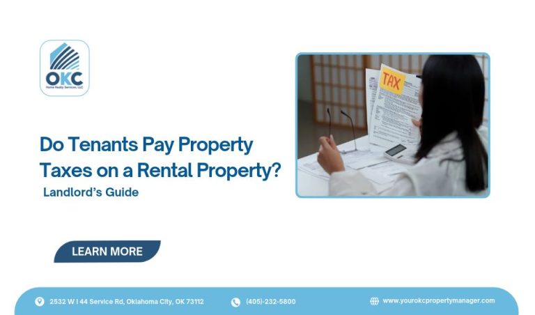 Do tenants pay property taxes