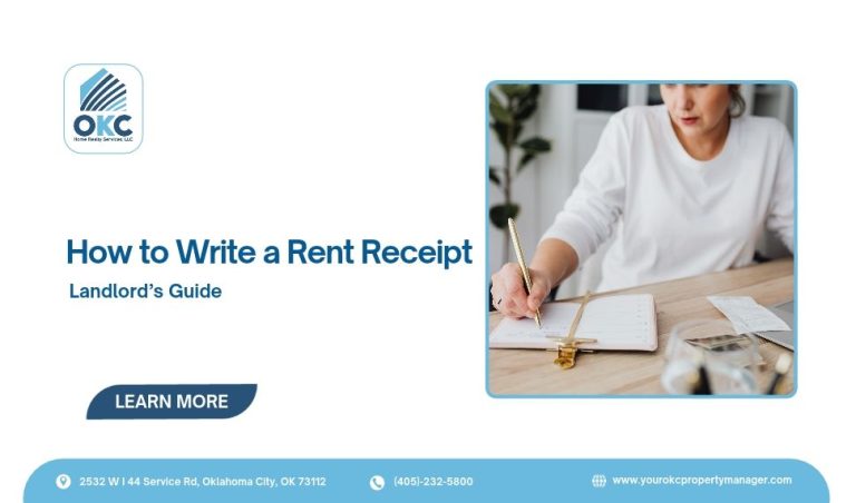 How To Write A Rent Receipt
